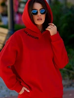 Izolovaná souprava s výšivkou Los Angeles červený