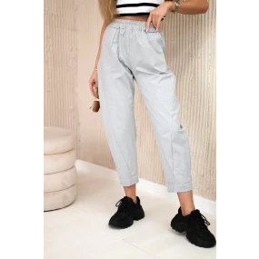 Kalhoty s kapsami Summer Punto šedý