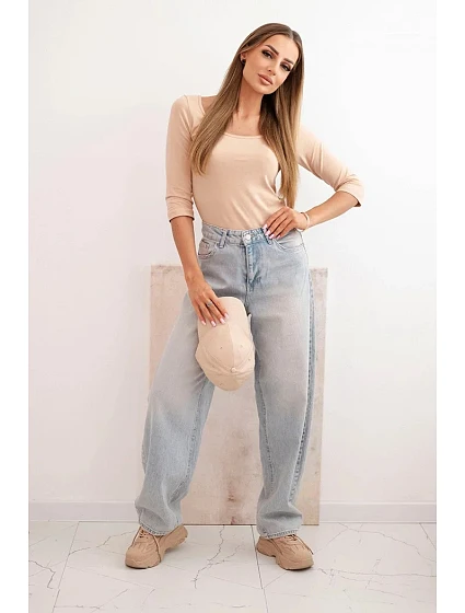 Tričko  cappuccino model 21193112 - K-Fashion