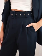 Elegantní souprava saka a kalhot námořnictvo