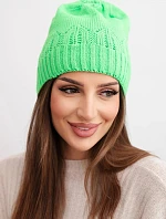 Dámská čepice Irmina K333 zelená