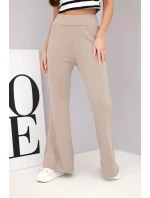 Dámské kalhoty s nohavicí fango model 21893643 - K-Fashion