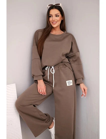 Dámský komplet máslo mikina + kalhoty fango Dámský komplet máslo mikina + kalhoty fango