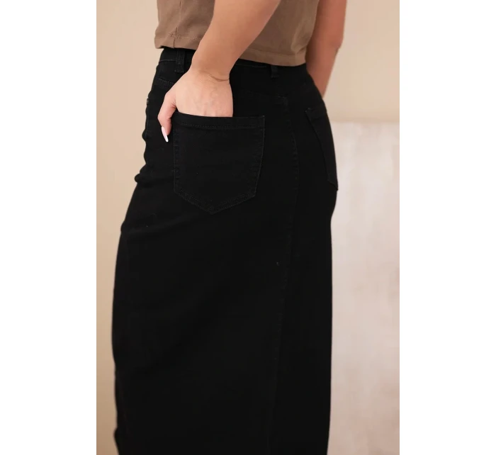 Dámské džíny Skinny s vysokým pasem a páskem model 21951880 béžové - K-Fashion Dámské džíny Skinny s vysokým pasem a páskem model 21951880 béžové - K-Fashion