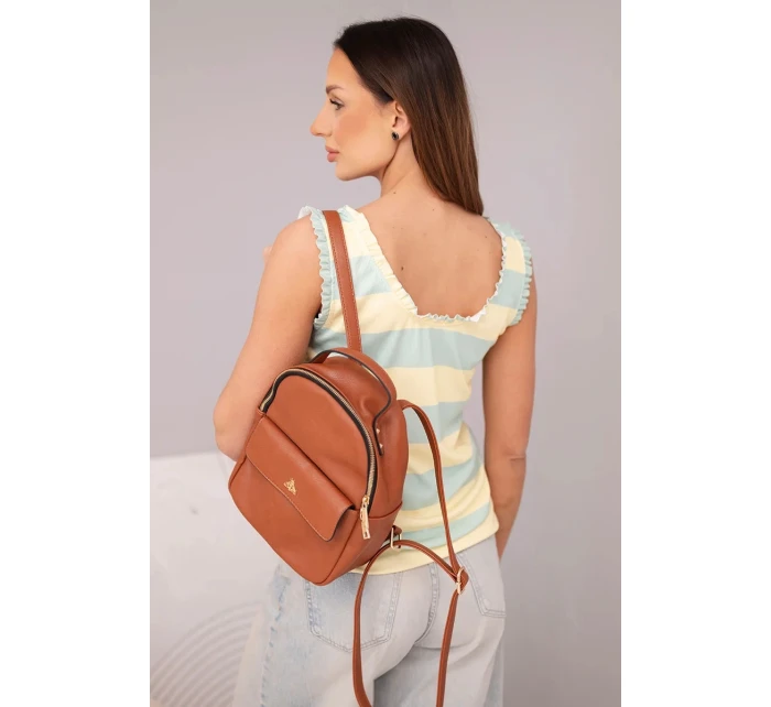 Dámská viskózová model 21961378 blůza v barevných pruzích tmavě mátová + žlutá - K-Fashion Dámská viskózová model 21961378 blůza v barevných pruzích tmavě mátová + žlutá - K-Fashion