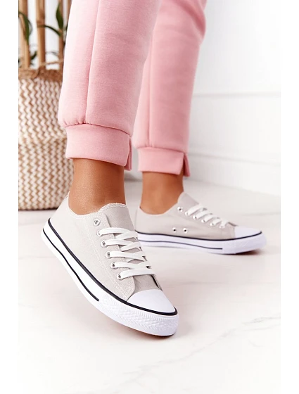 Dámské Klasické Tenisky Šedé model 21558085 - Boto