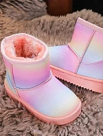 Dětské zateplené boty sněžníky Multikolor Gooby