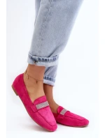 Dámské mokasíny s cirkony Fuchsie Ralrika Dámské mokasíny s cirkony Fuchsie Ralrika