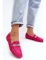 Dámské mokasíny s cirkony Fuchsie Ralrika Dámské mokasíny s cirkony Fuchsie Ralrika