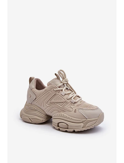 Sportovní Boty Na Masivní Platformě model 21650179 Bílá - Goe