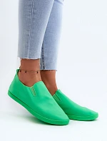 Dámské tenisky Slip-On Zelené Lovinia