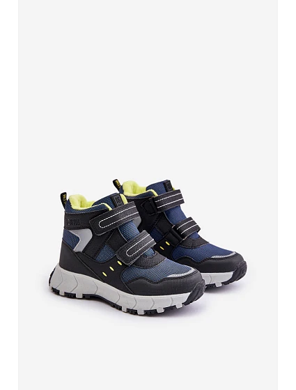 Zateplené Sněhule Dětské Big Star model 21675322 Tmavě Modré - Big Star Shoes