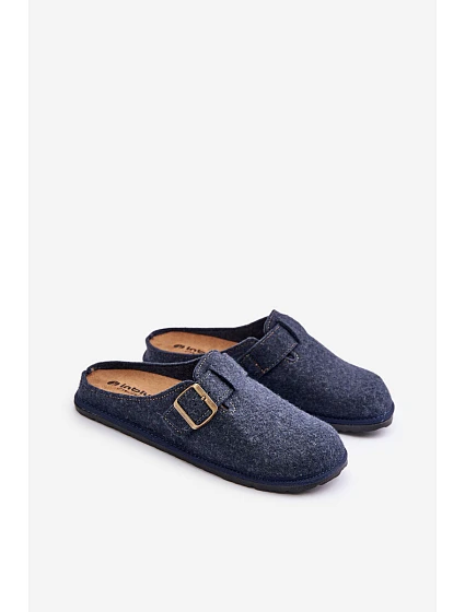 Mužské pantofle  tmavě modré model 21677422 - Inblu