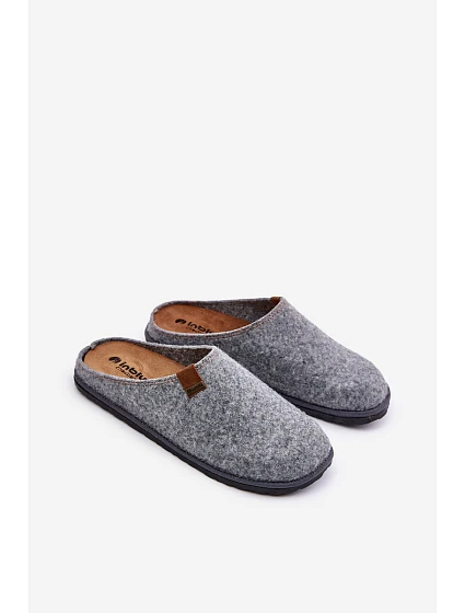 Pánské pantofle  šedé model 21677436 - Inblu