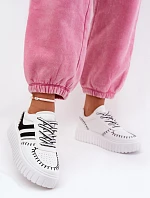 Dámské Tenisky Na Platformě Bílo-Černé Ofenale