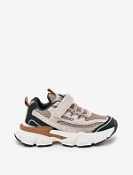 Tenisky Sportovní Boty Dětské Na Suchý Zip Béžové Ronivelle