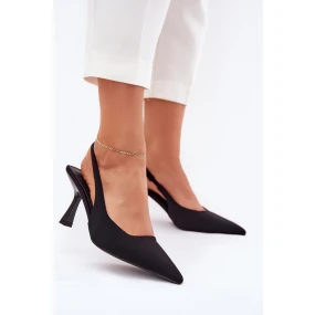 Dámské Sandály Na Podpatku Černé Lunira Dámské Sandály Na Podpatku Černé Lunira