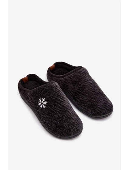 Pánské černé pantofle model 21821694 - Boto