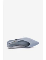 Dámské baleríny S přezkou Modré Tanelia Dámské baleríny S přezkou Modré Tanelia