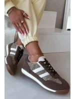 Sportovní tenisky Dámské Hnědé model 21919349 - Boto Sportovní tenisky Dámské Hnědé model 21919349 - Boto