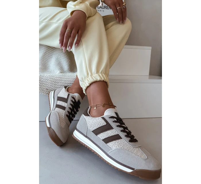 Dámské sportovní tenisky béžové model 21919356 - Boto Dámské sportovní tenisky béžové model 21919356 - Boto