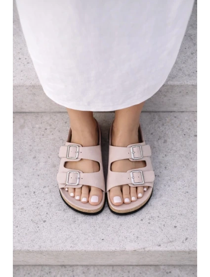 Dámské žabky Světle růžové Oliena Dámské žabky Světle růžové Oliena