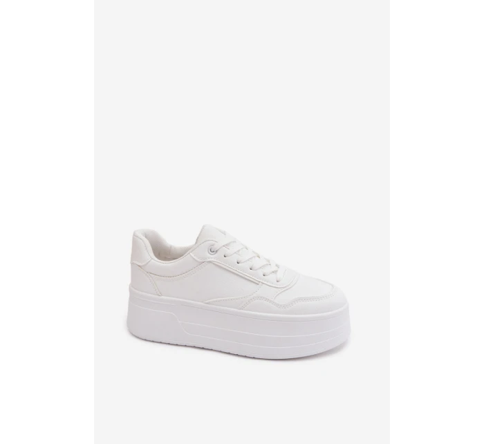 Dámské tenisky na masivní platformě bílé Feressa Dámské tenisky na masivní platformě bílé Feressa