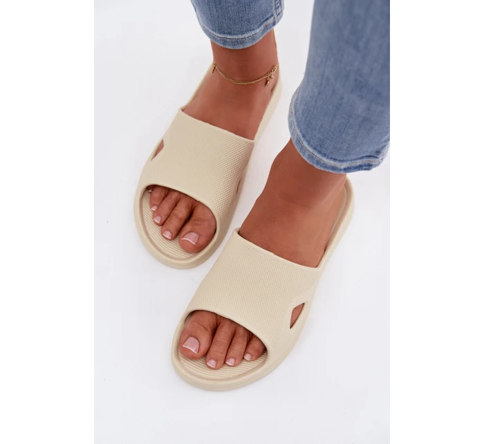 Klasické dámské béžové pantofle Juniria Klasické dámské béžové pantofle Juniria