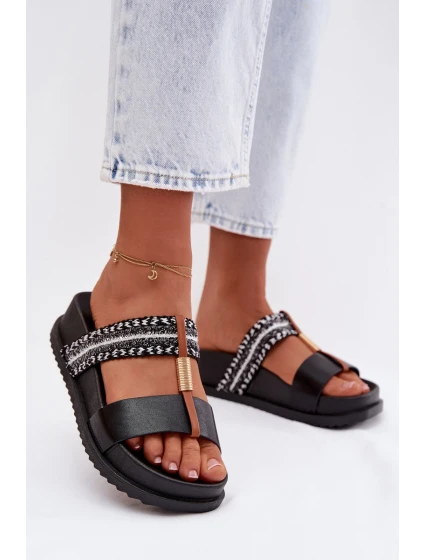 Dámské  nazouváky Černé model 21997964 - Boto