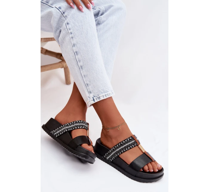 Dámské nazouváky Černé model 21997964 - Boto Dámské nazouváky Černé model 21997964 - Boto