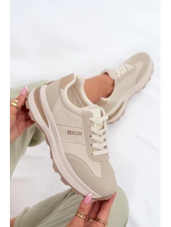 Dámské sportovní tenisky Big Star TT274876 HI-POLY SYSTEM Béžové