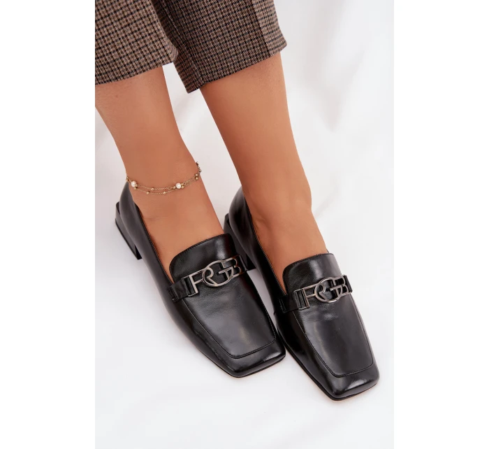 Kožené dámské mokasíny s ozdobným detailem D&A CR61-3125 Béžové Kožené dámské mokasíny s ozdobným detailem D&A CR61-3125 Béžové