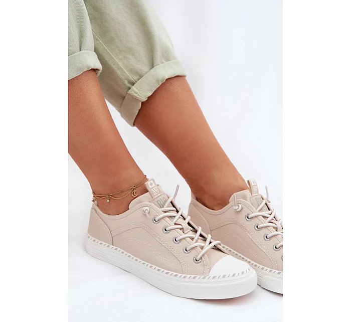 Dámské tenisky Big Star Béžové Dámské tenisky Big Star Béžové