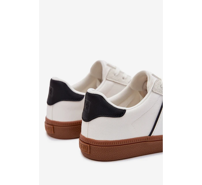 Pánské Sneakers Big Star model 22046222 Bílé - Big Star Shoes Pánské Sneakers Big Star model 22046222 Bílé - Big Star Shoes