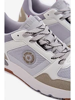 Pánské tenisky na platformě Big Star TT174032 Bílomodré