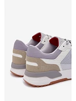 Pánské tenisky na platformě Big Star TT174032 Bílomodré