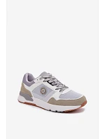 Pánské tenisky na platformě Big Star TT174032 Bílomodré