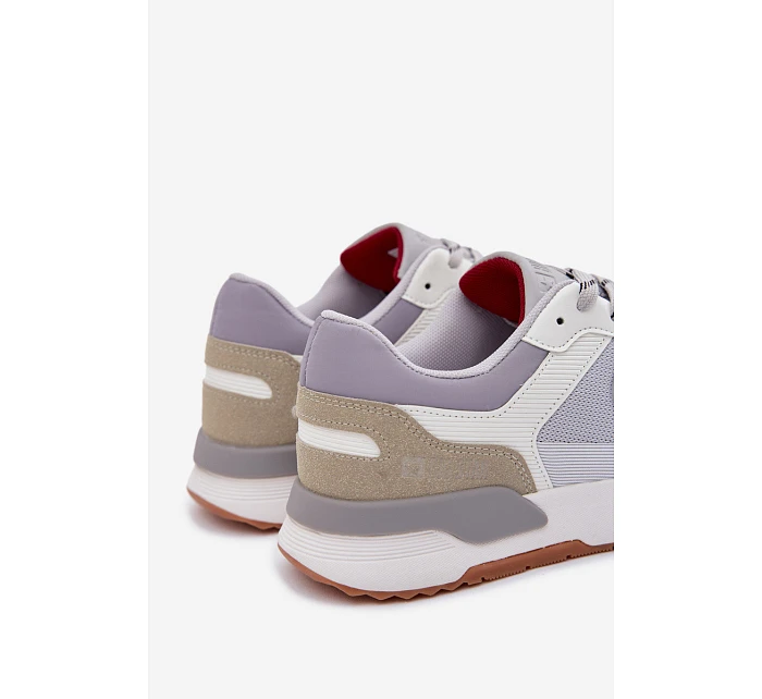 Pánské tenisky na platformě Big Star TT174032 Bílomodré Pánské tenisky na platformě Big Star TT174032 Bílomodré