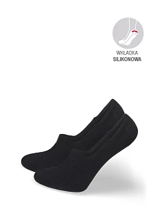 Pánské ponožky Microstopki bavlněné Černé