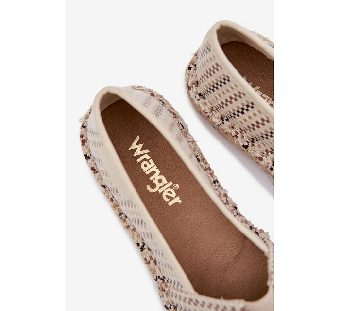 Dámské espadrilky Wrangler 20261079.97H Béžové Dámské espadrilky Wrangler 20261079.97H Béžové