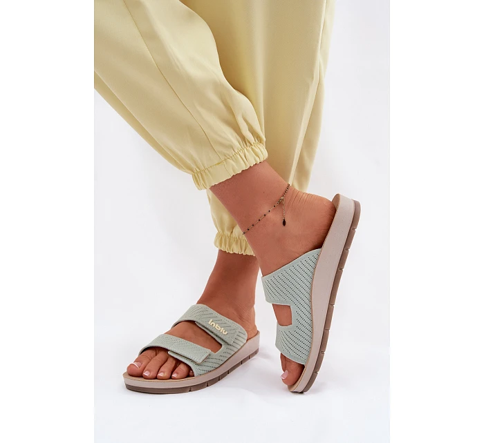 Dámské pantofle INBLU AG000015 Zelené Dámské pantofle INBLU AG000015 Zelené