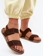 Dámské sandály Inblu AA000070 Hnědé