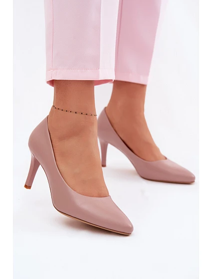 Fialové eko kožené lodičky Sergio Leone Fialové eko kožené lodičky Sergio Leone