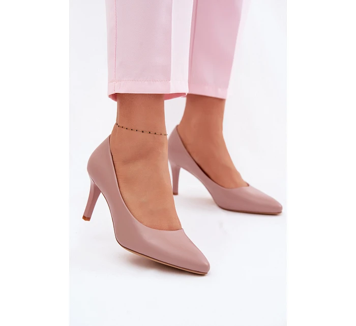 Fialové eko kožené lodičky Sergio Leone Fialové eko kožené lodičky Sergio Leone