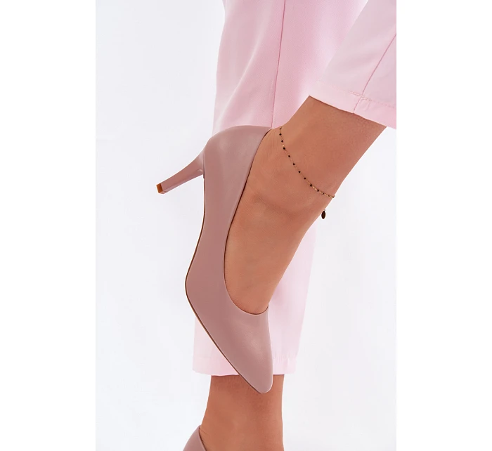 Fialové eko kožené lodičky Sergio Leone Fialové eko kožené lodičky Sergio Leone