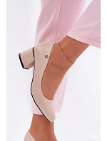 Lodičky na podpatku Vinceza Béžové