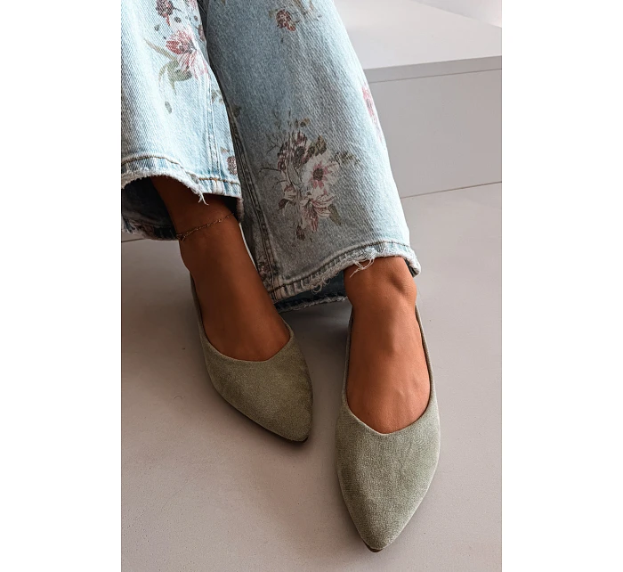 Zelené ekologické baleríny Lelisa Zelené ekologické baleríny Lelisa