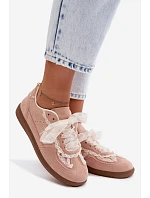 Dámské tenisky s krajkou růžové Ilrene Dámské tenisky s krajkou růžové Ilrene