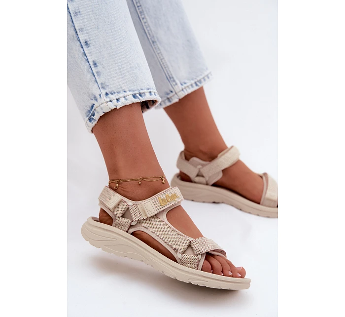 Dámské sandály Lee Cooper LCW-26-34-4431L Béžové Dámské sandály Lee Cooper LCW-26-34-4431L Béžové