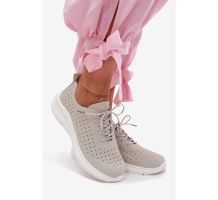 Otevřené dámské sportovní tenisky šedé Heressa Otevřené dámské sportovní tenisky šedé Heressa